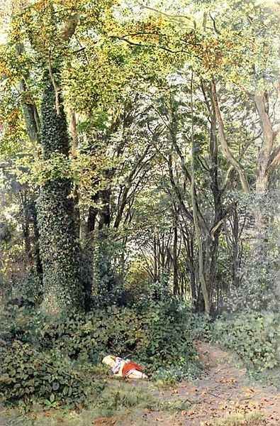 Lost in the Woods, 1859 by Edmund George Warren