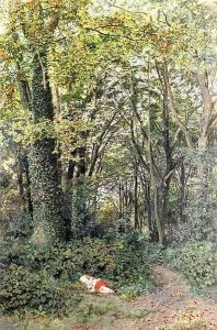 Lost in the Woods, 1859 by Edmund George Warren