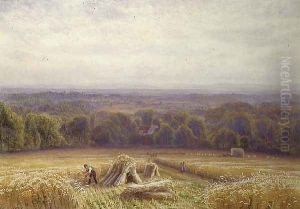 Harvesting by Edmund George Warren