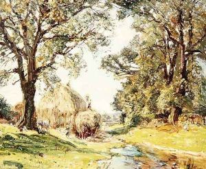 Surrey Landscape by Edmund George Warren