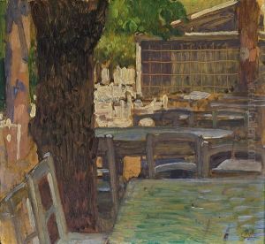 Blick In Ein Gartencafe Blick In Ein Gartencafe