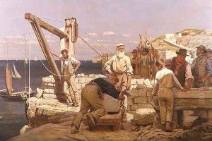 Quarrymen of Purbeck by Henry Tanworth Wells