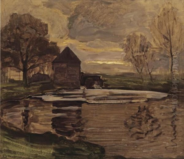 The Old Mill At Oele - view 1