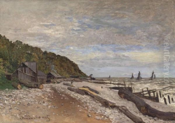 Le Chantier De Petits Navires, Pres De Honfleur - view 1