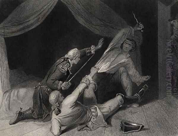 The Capture of Lord Edward Fitzgerald for High Treason, engraved by J.Rogers - view 1