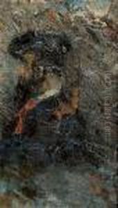 Autoportrait by Adolphe Joseph Thomas Monticelli