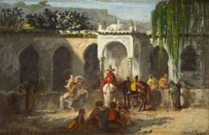La Halte by Charles Montlevault