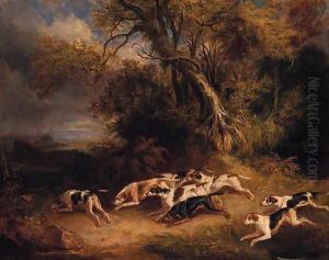 Running Hounds by William Webb