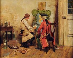 Dans L'atelier by Leon John Moran