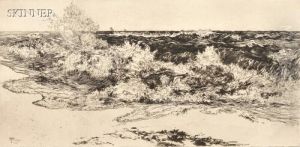 The Resounding Sea by Thomas Moran