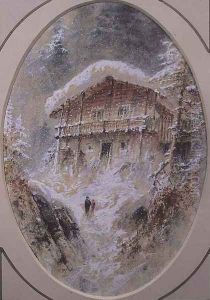 Chalet near Grindelwald by Elijah Walton