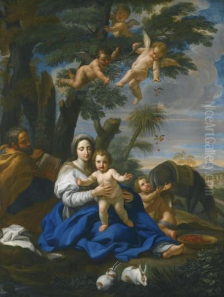 The Rest On The Flight Into Egypt - view 1