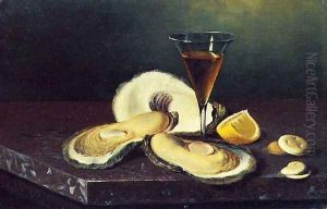 Still Life with Oysters by Andrew John Henry Way