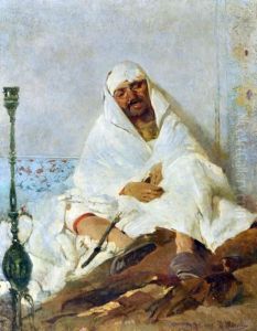 Fumatore Di Narghile Fumatore Di Narghile