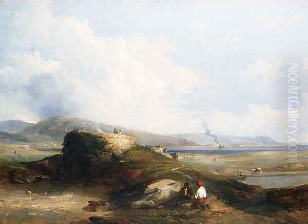 Mount Batten Castle, Plymouth, 1845 - view 1