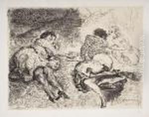 [joueuses De Cartes ; Scenes De La Guerre D'esppagne, Etc [joueuses De Cartes ; Scenes De La Guerre D'esppagne, Etc