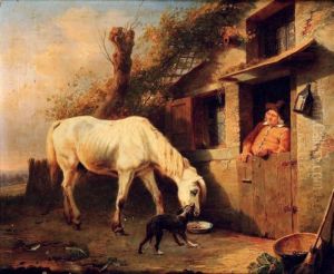 A L'auberge by George Morland