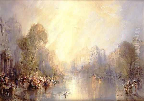 Romantic landscape - view 1
