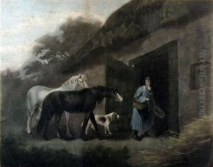 The Horse Feeder by George Morland
