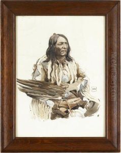 Two Portraits Of Native American Leaders