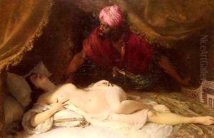 Othello And Desdemona by Adolphe Weisz