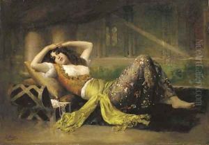 L'odalisque by Adolphe Weisz