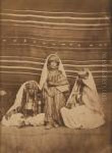 Algerie : Ouled Naila Vers 1858 by Felix Jacques Ant. Moulin