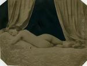 Nu Feminin Allonge, Amelie by Felix Jacques Ant. Moulin