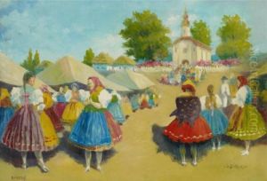 Festumzug by Tivadar Josef Mousson