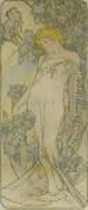 Femme Aux Lys
