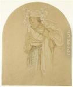 Allegory Of Spring by Alphonse Maria Mucha