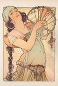 Salambo by Alphonse Maria Mucha