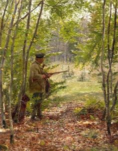 Hunter At The Ready by Hugo Muhlig