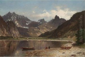 Ved Et Fjellvann (beside The Mountain Lake) by Morten Muller