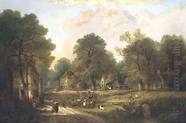 A village in the New Forest - view 1