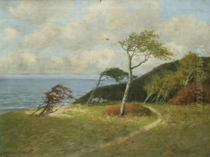 Kustenlandschaft An Der Ostsee by Paul Muller-Kaempff