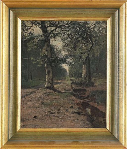 Muller-kurzwelly, Konrad Alexander : Skogslandskap, Signerad Muller-kurzwelly - view 1