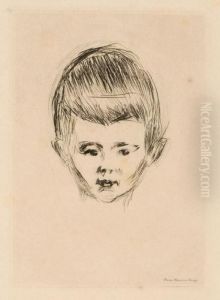 Andreas Schwarz by Edvard Munch