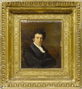 Portrait Du Pasteur David-francois Munier by Amelie Munier-Romilly