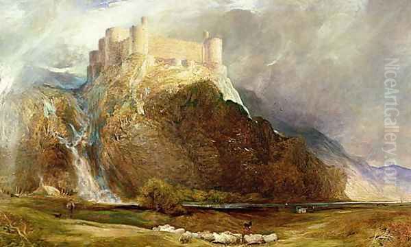 Harlech Castle: Four Square to all the winds that blow - view 1
