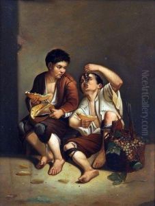 Fruit Eaters by Bartolome Esteban Murillo