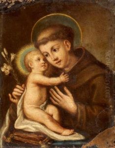 Saint Antoine De Padoue by Bartolome Esteban Murillo