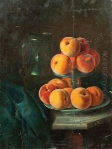 Frutero Con Melocotones Frutero Con Melocotones