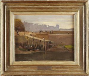 The Old Pier, St.andrews by William Grant Murray