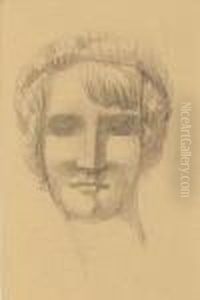 Untitled (female Head) by Elie Nadelman
