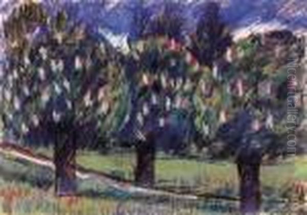 Trees In Bloom - view 1