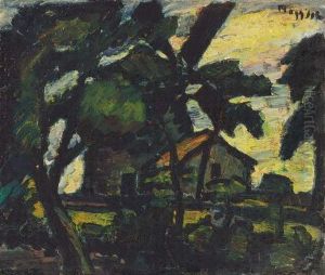 Forest Detail (wind Mill), About 1925 by Istvan Nagy