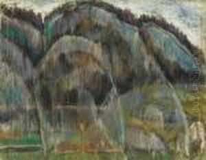 Hazy Landscape In Bekas, About 1928 Hazy Landscape In Bekas, About 1928