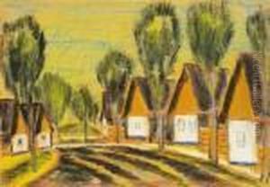 Village Houses by Istvan Nagy