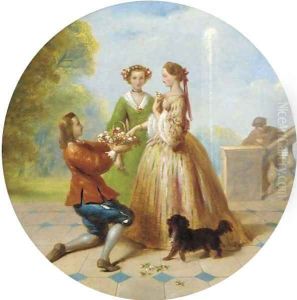 A gift from the garden by James Digman Wingfield